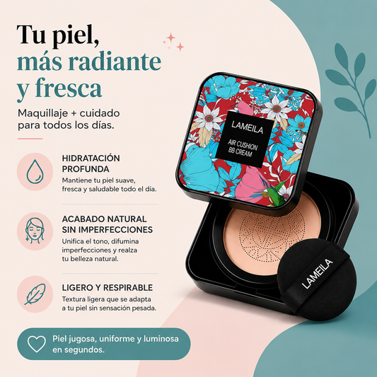 LAMEILA Air Cushion - Base en crema anti imperfecciones